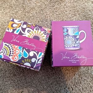 Vera Bradley Coffee Mugs (Plum Crazy)